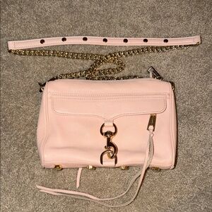 Rebecca Minkoff Pink Leather Crossbody Bag